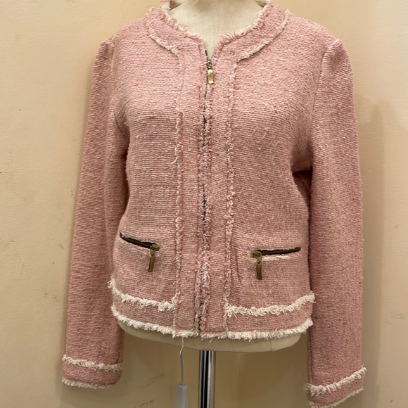 Zara Jackets & Coats Zara Pink Jacket Poshmark